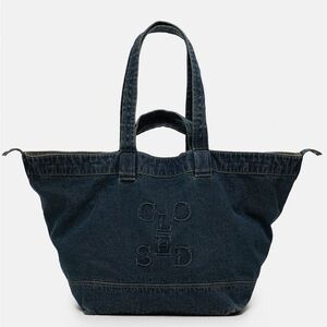 Closed Dark Blue Denim Tote
